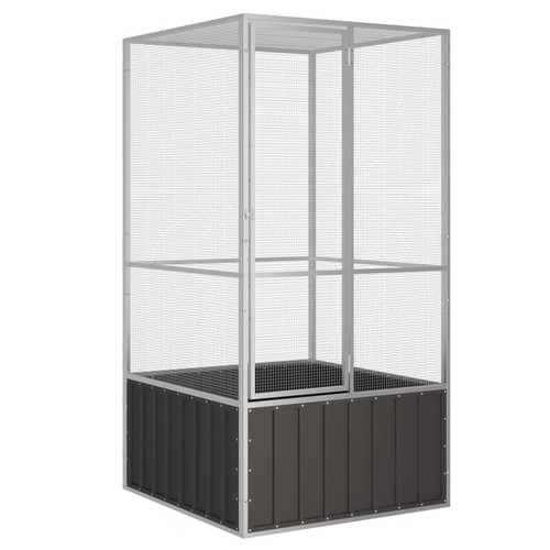 Bird cage anthracite - bird,