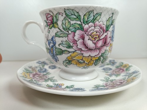 Sadler victoria floral tea cup - sadler,