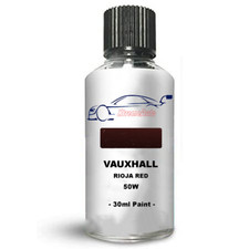 Touch Up Paint For Vauxhall / Opel Zafira Rioja Red 50W Chip Brush Car