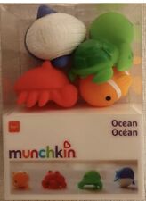 Munchkin 4 Squirtin Sea Buddies Baby Bath Toys - Ocean