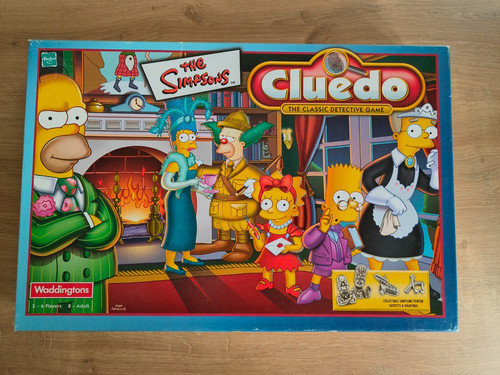 The simpsons cluedo - the,
