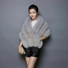 Bridal Faux Mink Fur Shawl