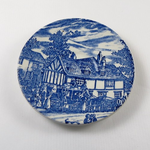 Vintage staffordshire blue - vintage,