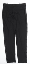 Zara Men Black Slim Fit Dress
