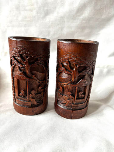 Antique chinese bamboo - antique,