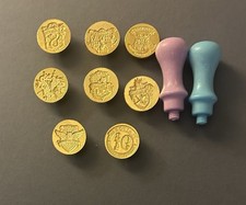 8 Wax Seal Heads And 2 Handles