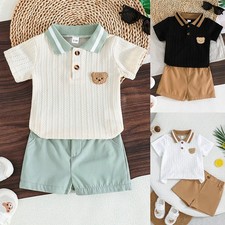 Toddler Baby Boys Short Sleeve