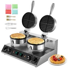 Uimoso Dual-Head Round Waffle