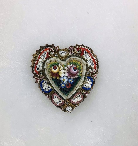 Vintage italian micro mosaic - italian,