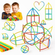 Kids 1000 Pcs Straw Connectors