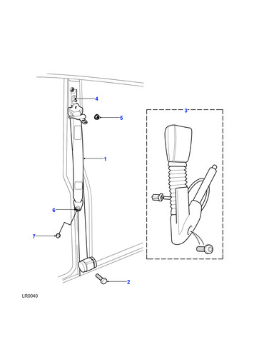 Land rover seat - land,