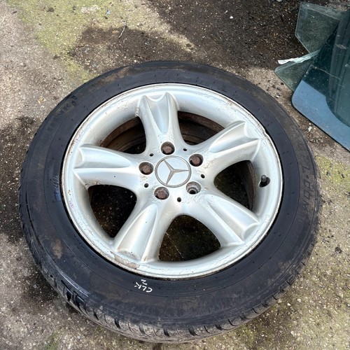 Mercedes clk w209 front - 16",