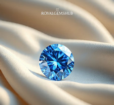 Blue Color | Round Cut Diamond