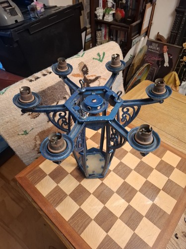 Antique art deco heavy cast - art,