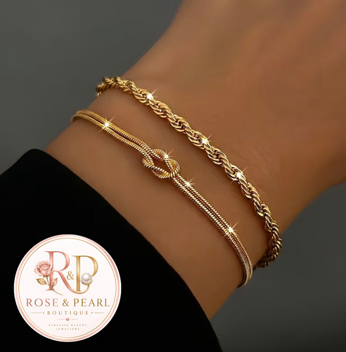 Rose pearl boutique - &, gold
