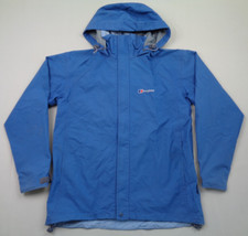 Berghaus Jacket Womens 20 Stowaway Hood Blue AquaFoil Waterproof Outdoor