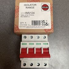 WYLEX WS124 125A Isolator Main