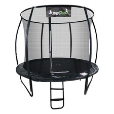 JumpPRO Xcel 8ft Round Trampoline – Premium, Rust-Resistant, Ladder & Safety Net
