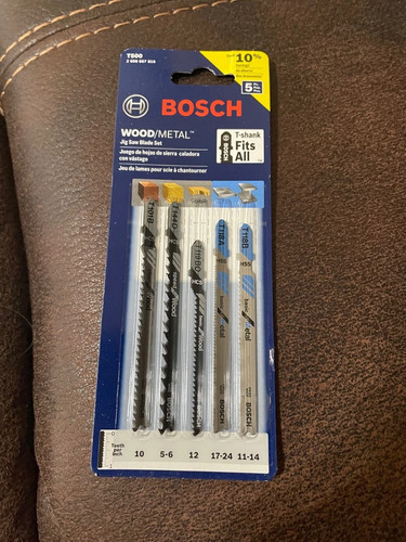 Bosch shank jigsaw blades - bosch, t-shank
