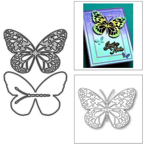 Butterfly metal cutting - die,
