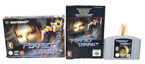 Perfect dark nintendo boxed - perfect, 64