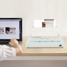 110V Perfect Binding Machine Universal Electric Book Automatic Binder USA