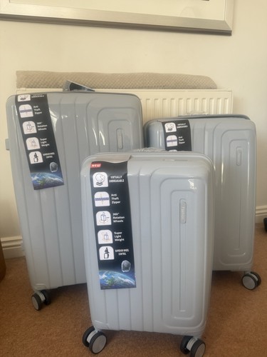 Piece grey hard shell - 3-piece,