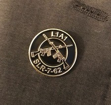 SLR Military Rifle Lapel Pin