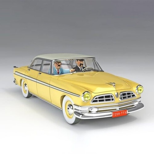 Voiture tintin model car - tintin, 1/24