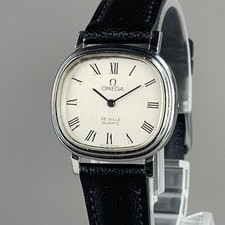 OMEGA De Ville Vintage Ladies Watch New Leather Band New Battery 5910020SP