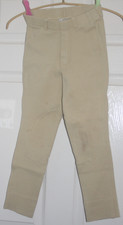 childs cream coloured jodhpurs by Dublin size C10/22 AU61cm EU140
