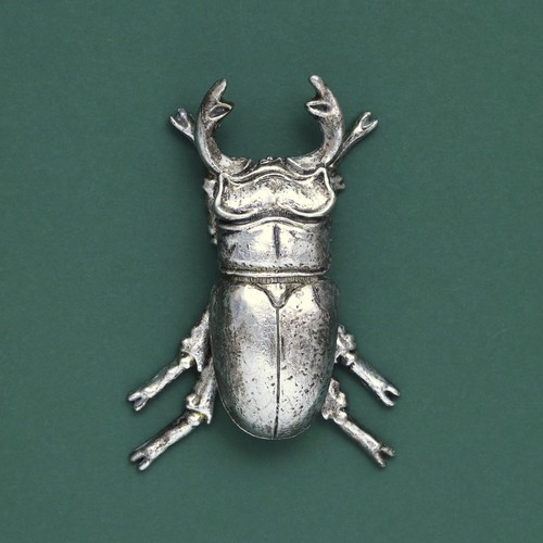 Steampunk silver stag lady - steampunk,