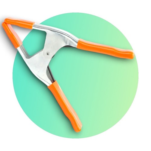 Pony spring clamp with - pony,