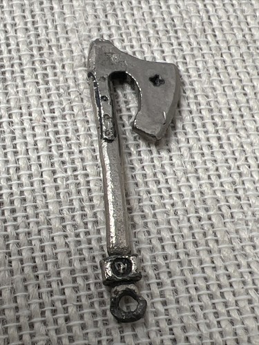 Vintage pendant throwing axe - pendant,