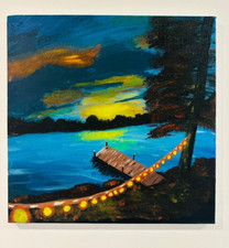 "Twilight Promenade" Original