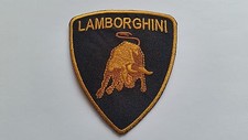 Motorsports Car Racing Patch Sew / Iron On Badge Lamborghini 