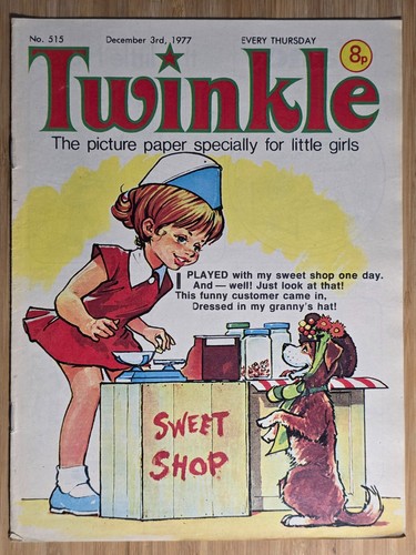 Twinkle vintage comic - vintage, uk