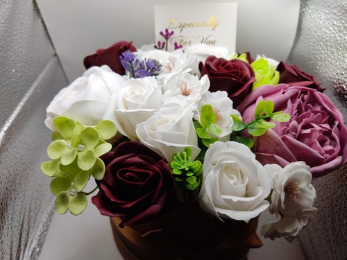 Mother day soap flower - day,