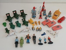 Rare  Vintage carlton Thunderbirds toys Bundle...3.5" Figures etc etc