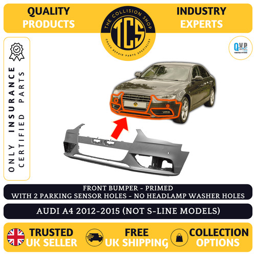 Audi 2012 2015 front bumper - a4, 2012-2015