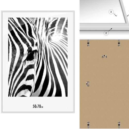 20x28 inch silver matt - inch,