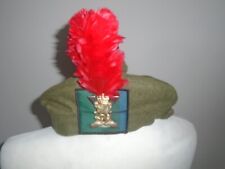 ROYAL REGIMENT OF SCOTLAND TAM O SHANTER RED HACKLE APPROX 57CM BRITISH ARMY