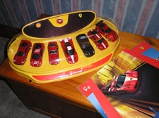 RARE Shell V-Power Promo Ferrari Car Display Case. With Hot Wheels NEVER REMOVED