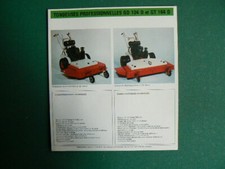 Brochure sheet: MOTOSTANDARD