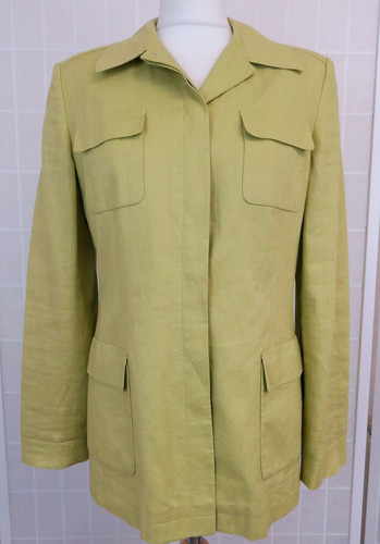 Planet 100 linen jacket - linen, size