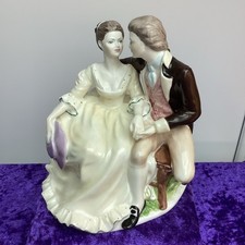 Coalport Bone China  Ladies  Of Fashion  "The Proposal"