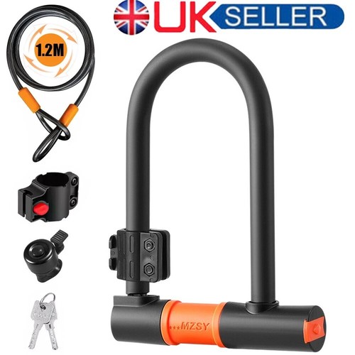 Shaped bike lock - lock, with