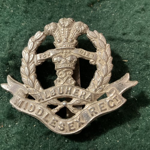 Middlesex regiment cap badge - middlesex,