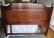 Stag Mahogany Minstrel double bed headboard (fits 4 ft 6 inches bed)