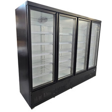 Glass Fridge Display Double